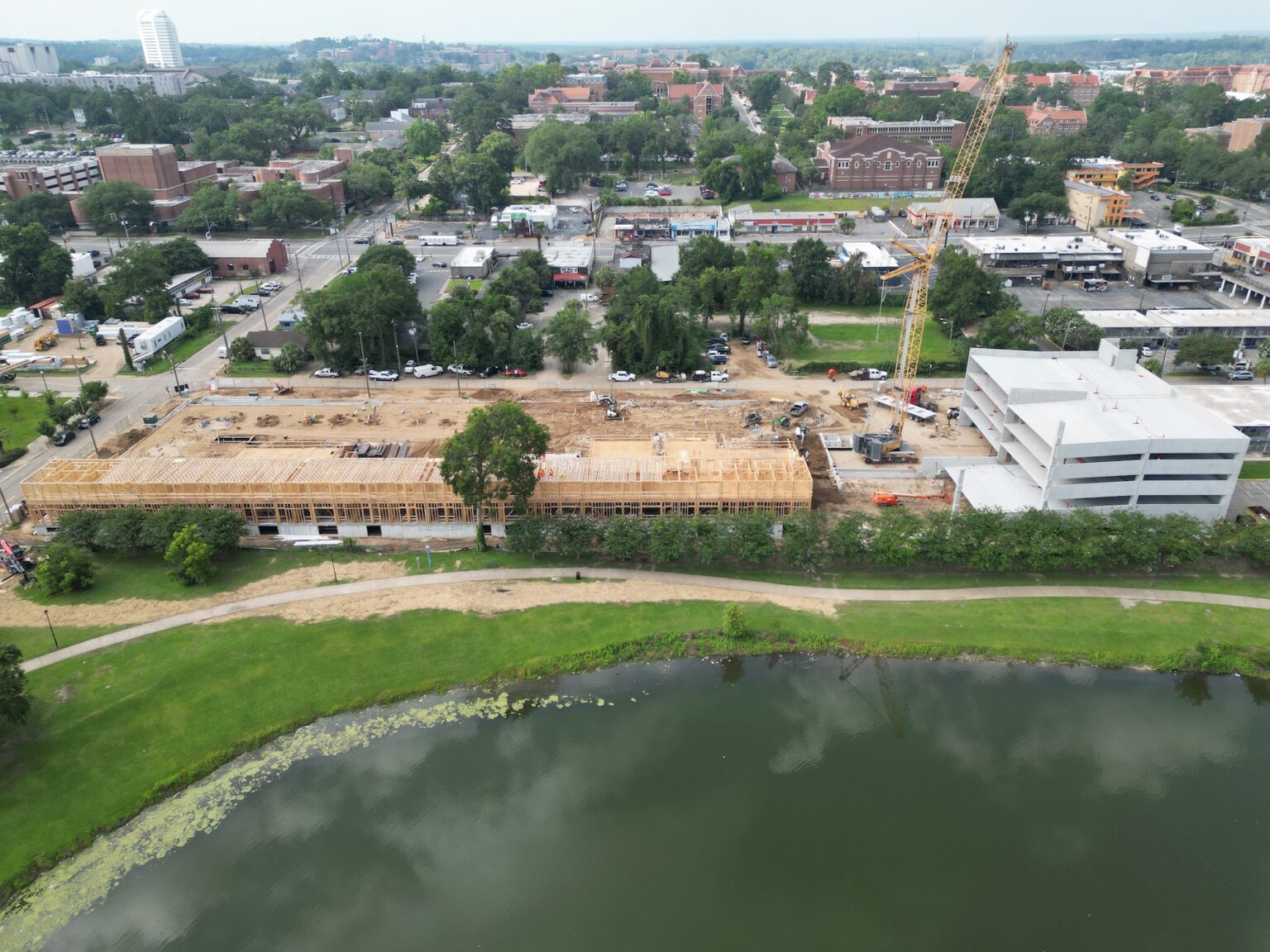 First Coast Framing FSU Student Housing building frame work