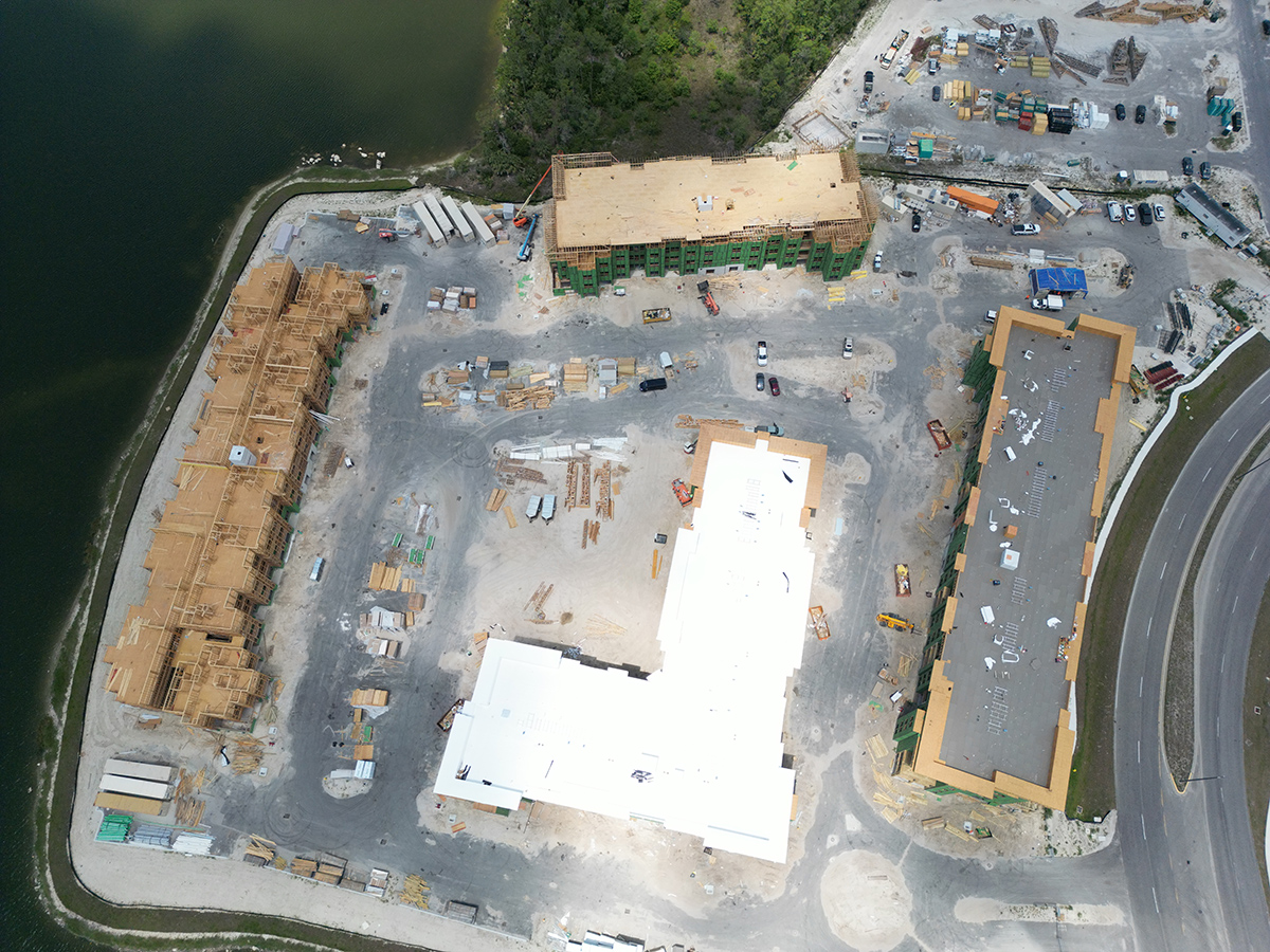 First Coast Framing Forum Peninsula Aerial view of buildings